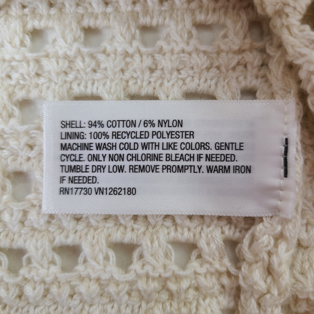 Universal Thread Crochet Openwork Knit Sleeveless… - image 8